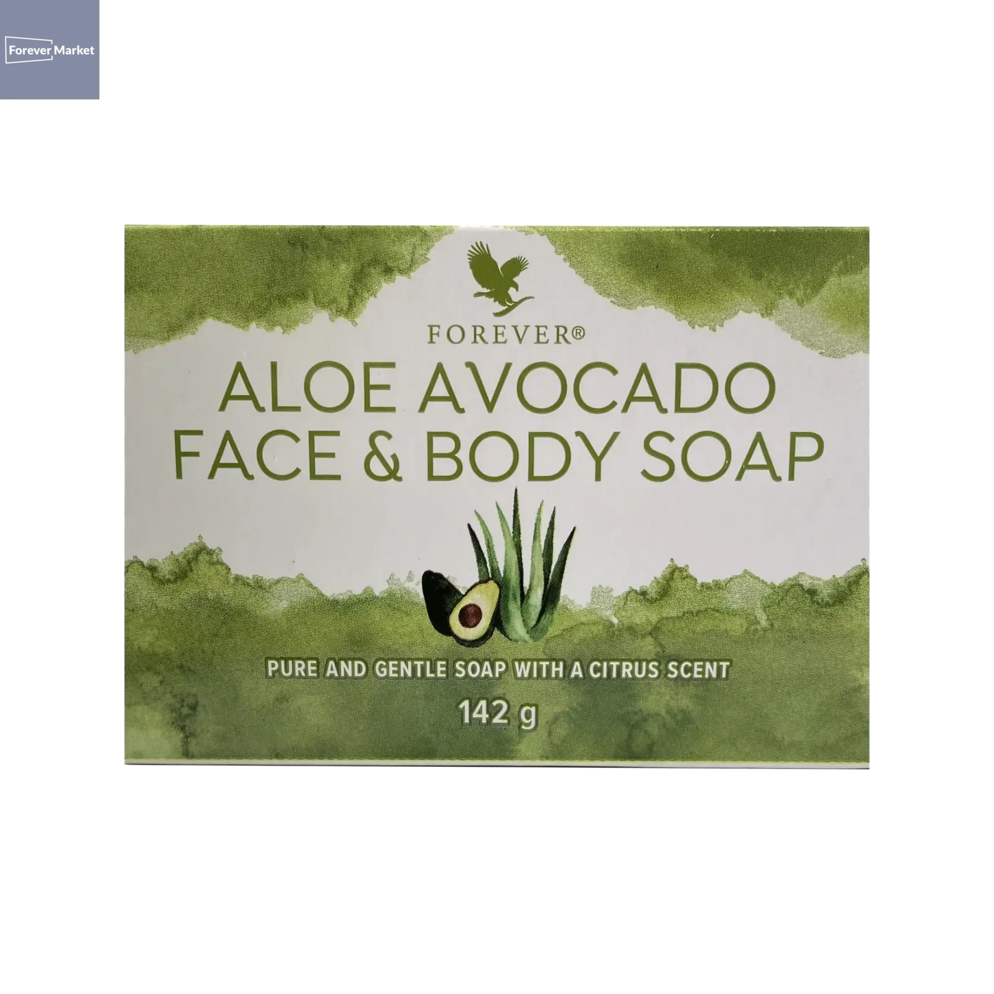 aloe avocado face & body soap