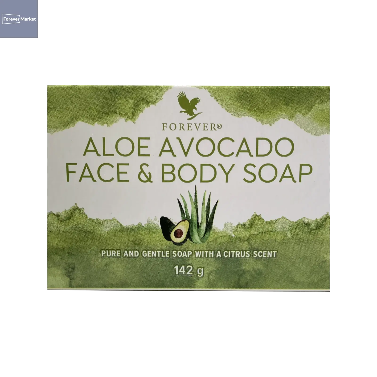 aloe avocado face & body soap