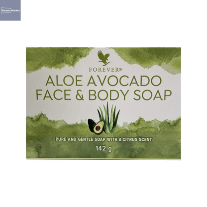 aloe avocado face & body soap